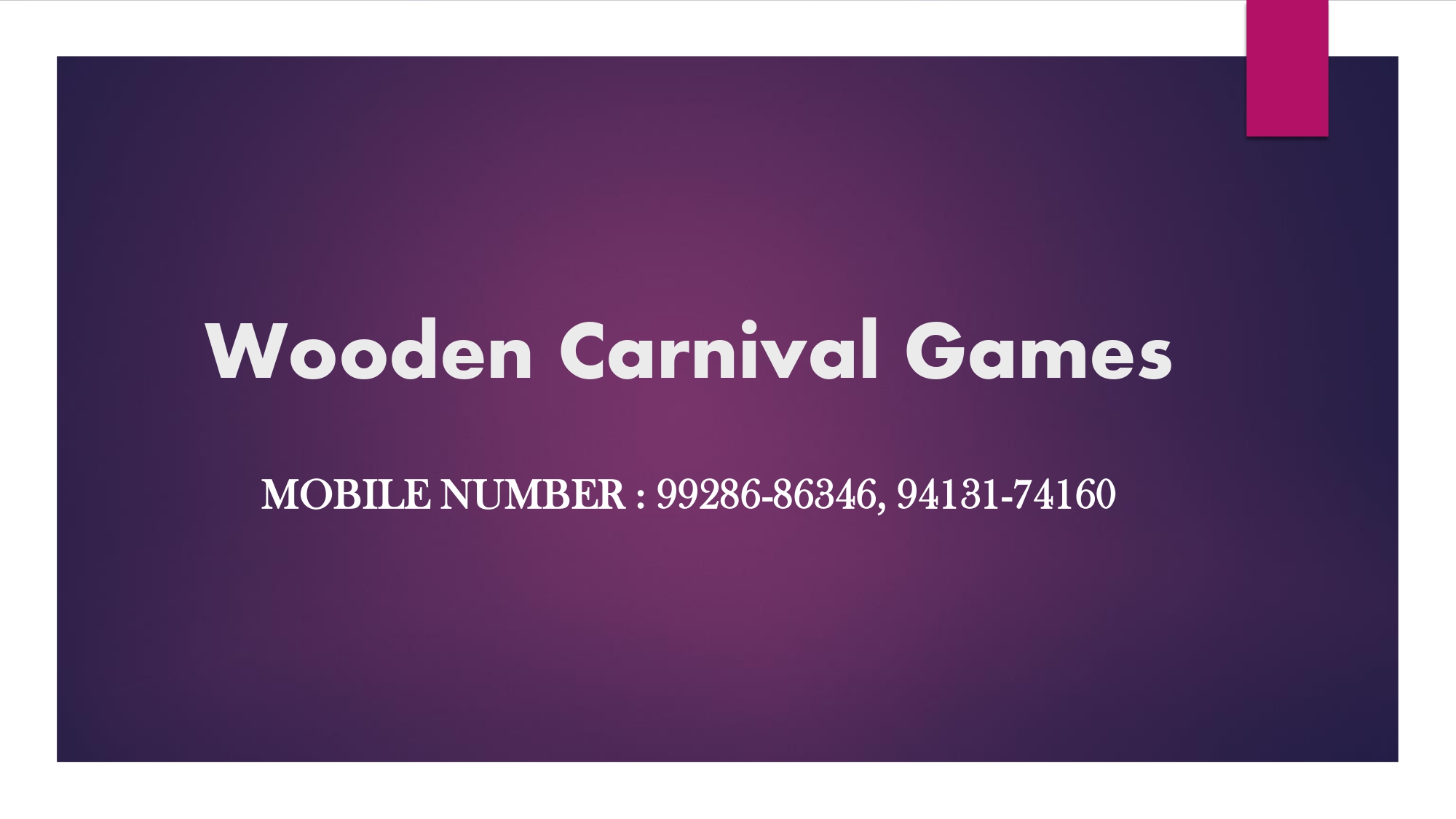 Premium Wooden Games by Udaipur Event Management - Available for Rent
